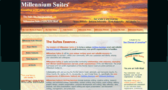 Desktop Screenshot of millennium-suites.com